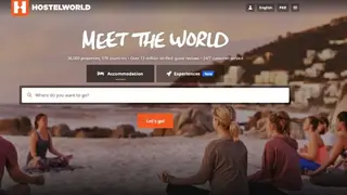 Hostelworld screenshot