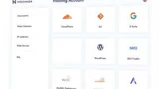 Hostinger web hosting screenshot