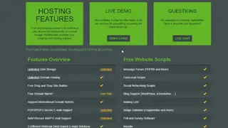 HostMonster screenshot