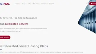 HostNOC screenshot