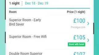 Hotel Deals – Booking online screenshot