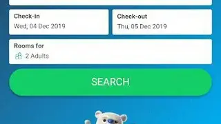 Hotel Room Booking screenshot