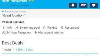 Hotel Room Booking screenshot