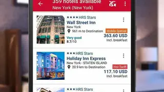 Hotel Search HRS (New) screenshot