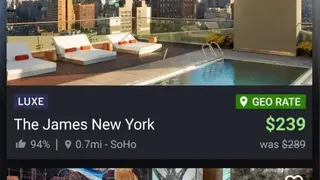 HotelTonight screenshot