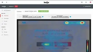 Hotjar screenshot