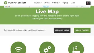 Hotspot System screenshot