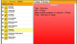 Hott Notes screenshot