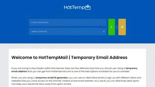 HotTempMail screenshot