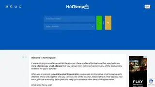 HotTempMail screenshot