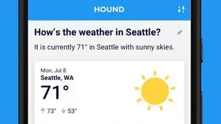 HOUND Voice Search & Mobile Assistant screenshot