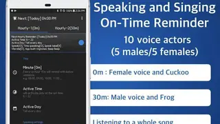 Hourly Reminder Alarm Pro screenshot