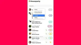 Houseparty Chrome Extension screenshot