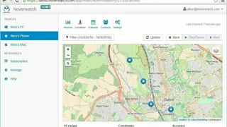 HoverWatch Phone Tracker screenshot