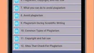 How to Avoid Plagiarism screenshot