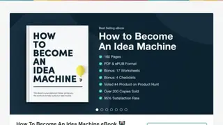 How To Become An Idea Machine screenshot