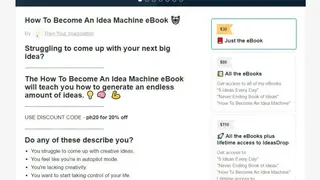 How To Become An Idea Machine screenshot