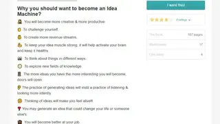 How To Become An Idea Machine screenshot