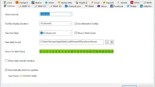 Howard Email Notifier screenshot