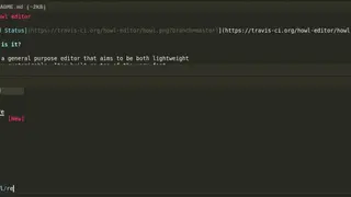 Howl Editor screenshot