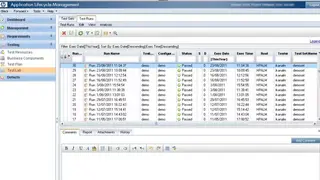 HP ALM screenshot