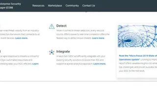 HP ArcSight Security Intelligence screenshot