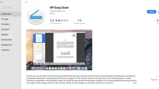 HP Easy Scan screenshot