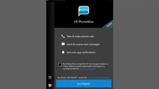 HP PhoneWise screenshot