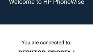 HP PhoneWise screenshot