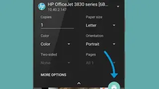 HP Print Service Plugin screenshot