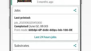 HP PrintOS for PSP screenshot