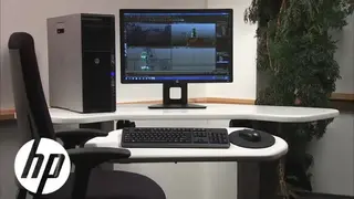 HP Remote Graphics Software screenshot