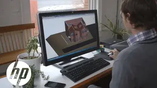 HP Remote Graphics Software screenshot