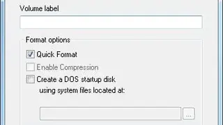 HP USB Disk Storage Format Tool screenshot