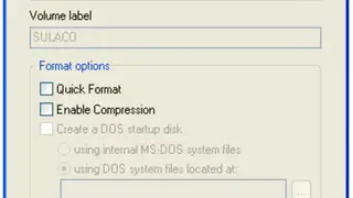 HP USB Disk Storage Format Tool screenshot