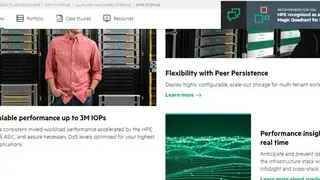 HPE 3PAR Flash Storage screenshot