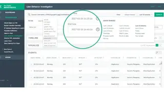HPE ArcSight screenshot