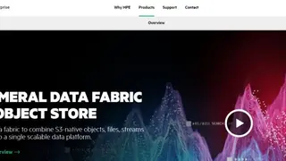 HPE Ezmeral Data Fabric screenshot