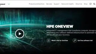 HPE OneView screenshot