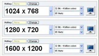 HRC – Hotkey Resolution Changer screenshot