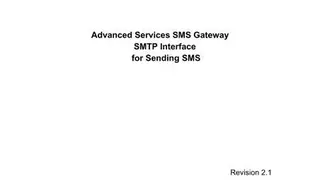 HSL SMS Gateway screenshot