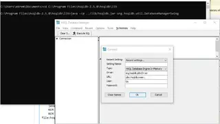 HSQLDB screenshot