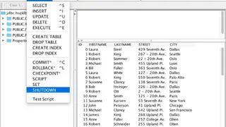 HSQLDB screenshot