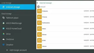 HTC File Manager screenshot