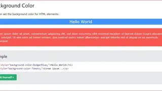 HTML COLORS screenshot