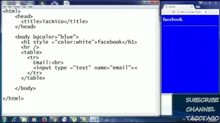 HTML Notepad screenshot