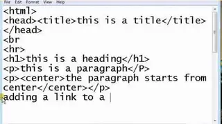 HTML Notepad screenshot