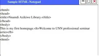 HTML Notepad screenshot