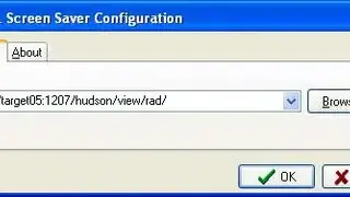 HTML Screensaver screenshot