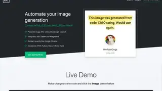 HTML/CSS to Image screenshot